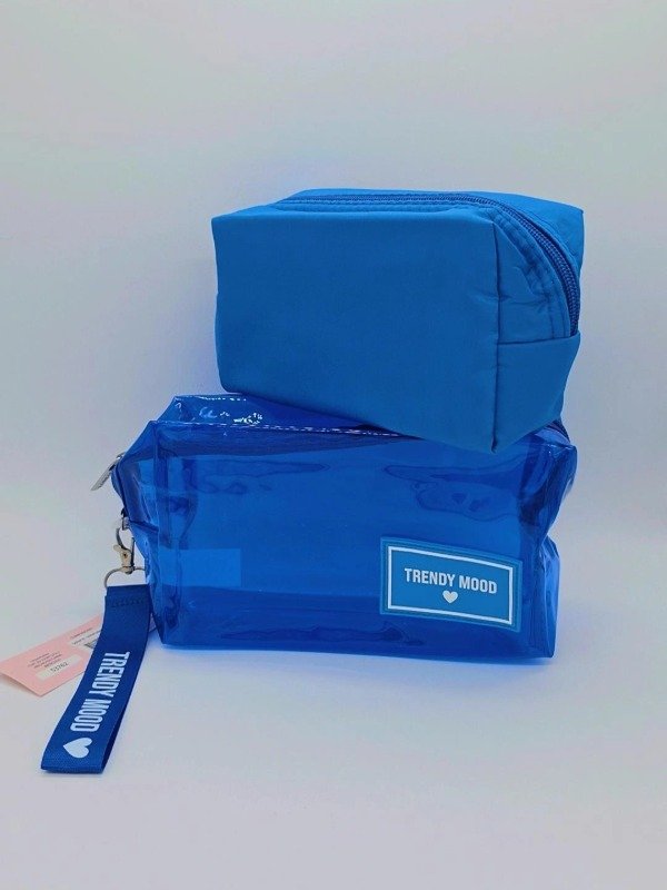 Producto - Portacosméticos azul set x2 Trendy