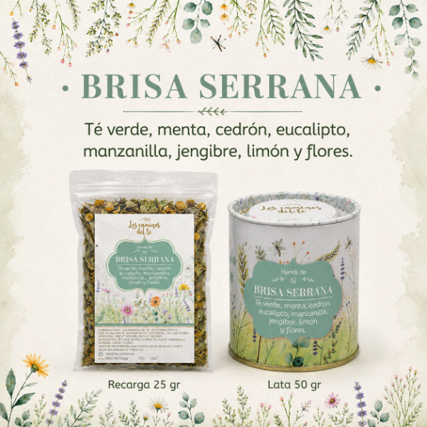 Producto - Brisa serrana Blend de té