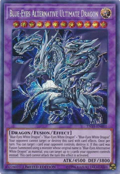 Producto - Blue-Eyes Alternative Ultimate Dragon - TN19-EN001