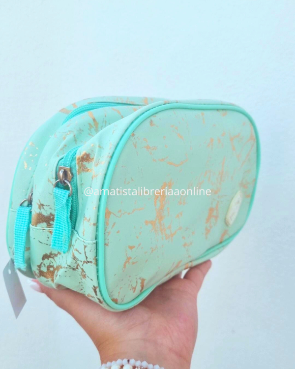 Producto - Cartuchera green and gold XL