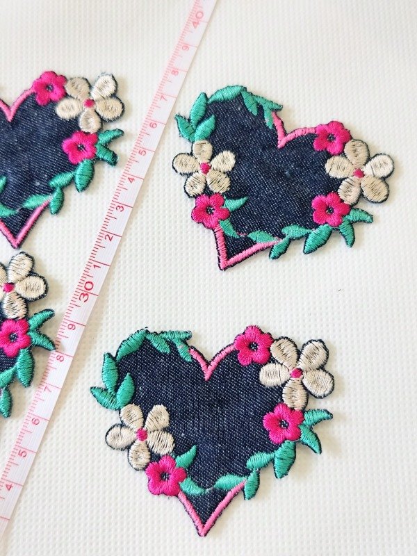 Producto - Aplique Corazón bordado - 1