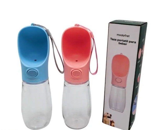 Producto - BOTELLA CON BOTÓN Y TAZA PORTÁTIL 500ml