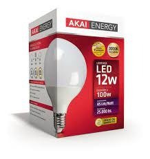 Producto - LAMPARA 12W GLOBO CALIDA AKAI
