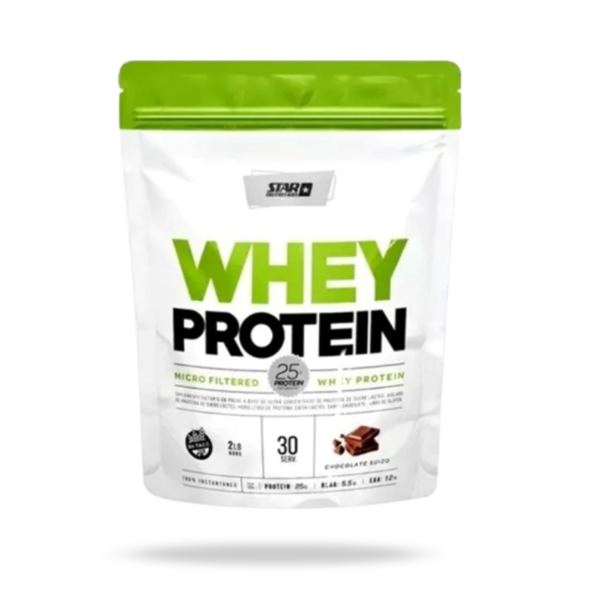 Producto - WHEY PROTEIN DOYPACK - 2 LBS STAR NUTRITION (907 gr)