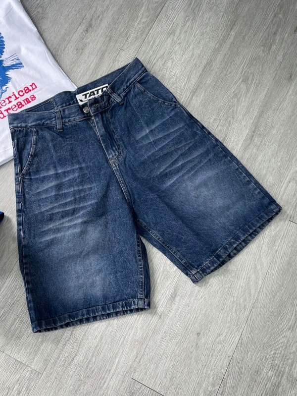 Producto - BERMUDA BAGGY AZUL