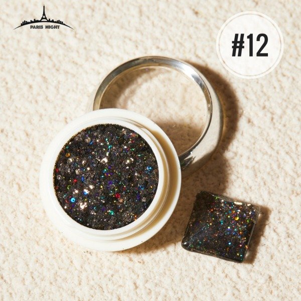 Producto - Glitter Pluma de Pavo #12