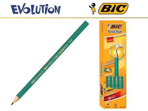 Producto - Lápiz grafito plástico HB BIC
