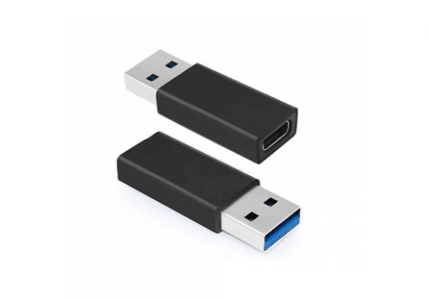 Producto - Adaptador type-C a usb 2.0 H/M -portatil -ultra slim -black -Netmak (NM-UC)