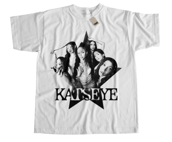 Producto - Remera KATSEYE STAR