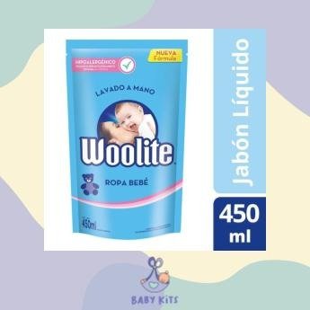 Producto - WOOLITE LIQ. BEBE LAV. MANUAL DPX 450ML.