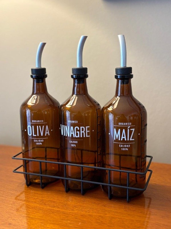 Producto - Botellas Aceite - Vinagre - Aceto - Oliva