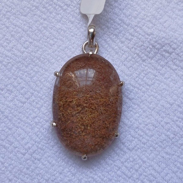 Producto - Dije Plata 925 con lodolita oval