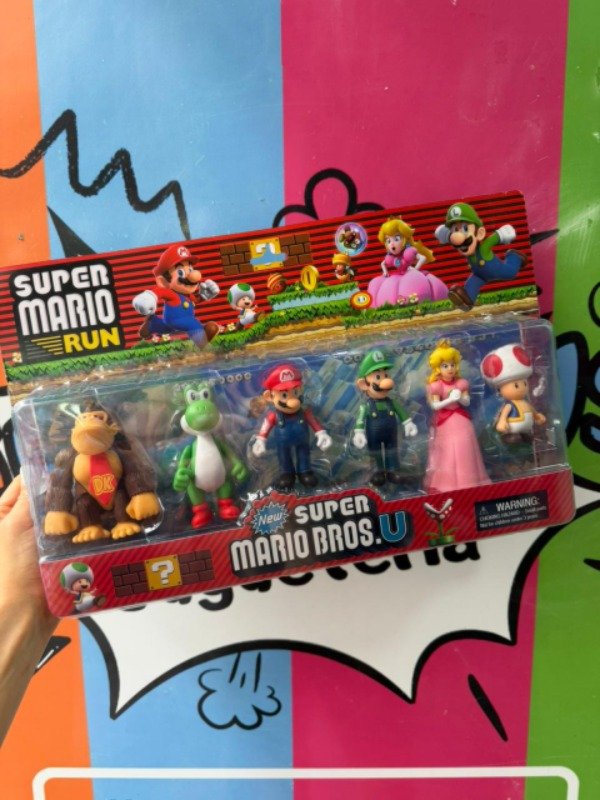 Producto - Super Mario Bros blister x6 personajes