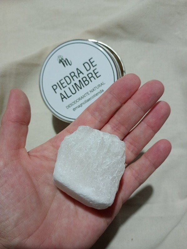 Producto - Piedra de alumbre sin pulir 100gr