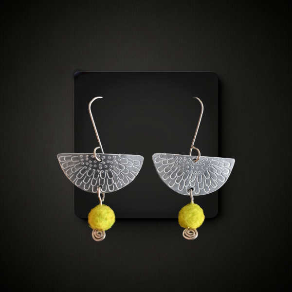 Producto - Aros semicírculo "Flor"