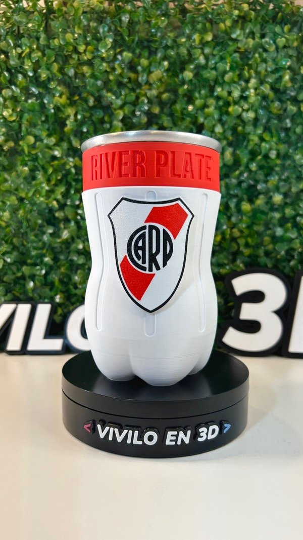 Producto - JARRA BOTELLA CORTADA 500ML RIVER PLATE