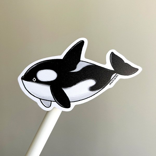 Producto - Sticker vinilo - Fauna marina argentina - Orca