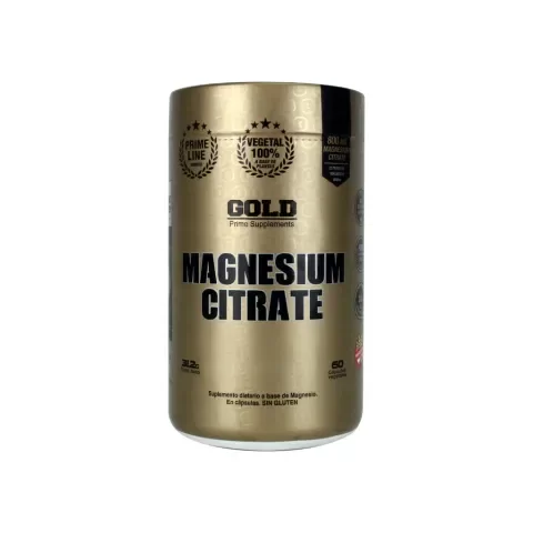 Producto - Citrato de Magnesio Gold Nutrition x 60caps
