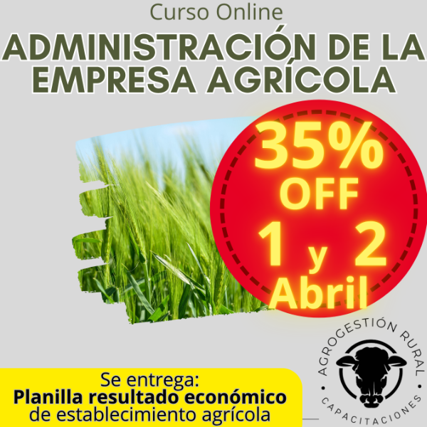 Producto - Curso Online Administración de la empresa agrícola