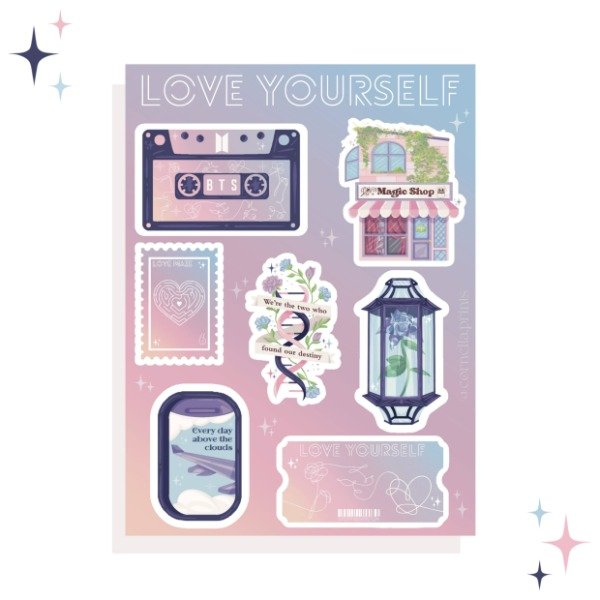 Producto - Set Troquelado 'Love Yourself'