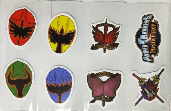 Producto - Pack Stickers / Power Rangers Lote N3 5 cm - 0