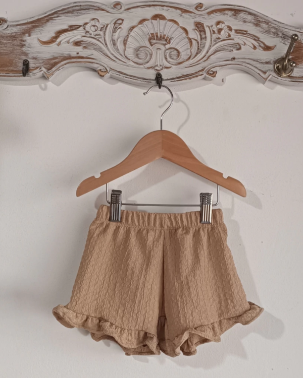Producto - SHORT BRUSELAS CON VOLADO NIÑA - 1
