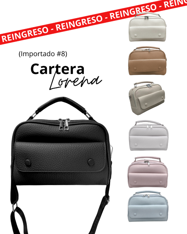 Producto - Cartera Lorena (Importada #8)