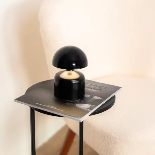 Producto - LÁMPARA BABY MUSHROOM NEGRO