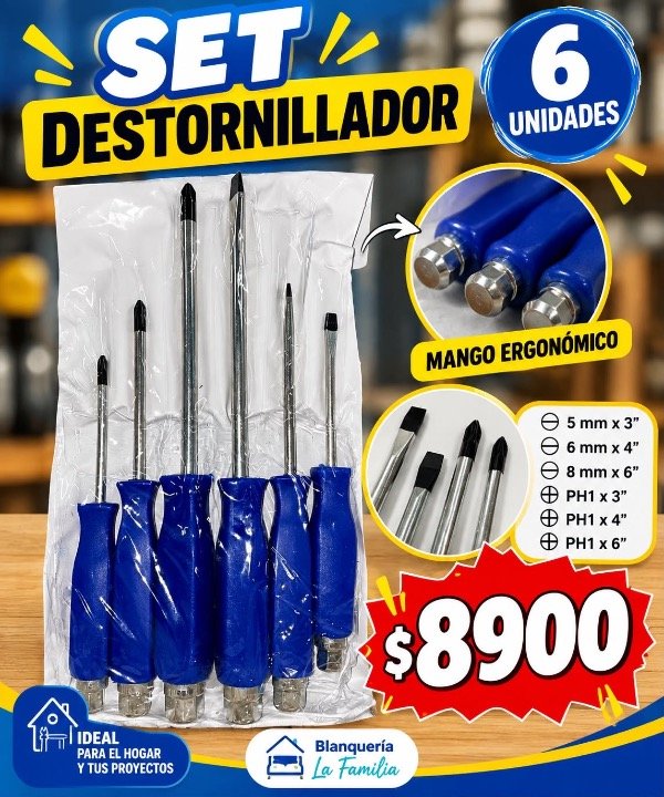 Producto - Set de destornilladores - 0