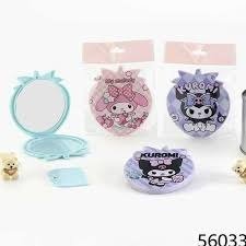 Producto - Set de Espejo + Peine con formitas Kuromi 6221