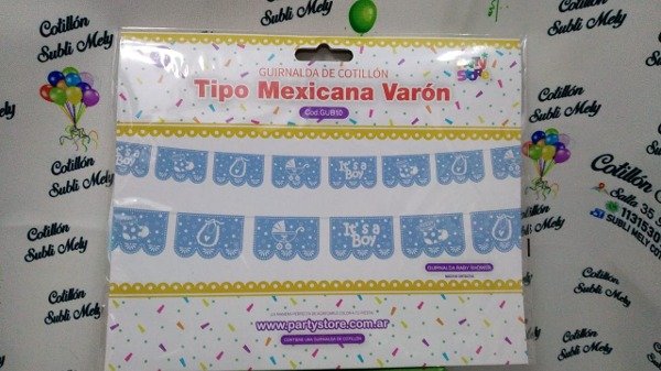 Producto - GUIRNALDA MEXICANA DE VARON 2 mts