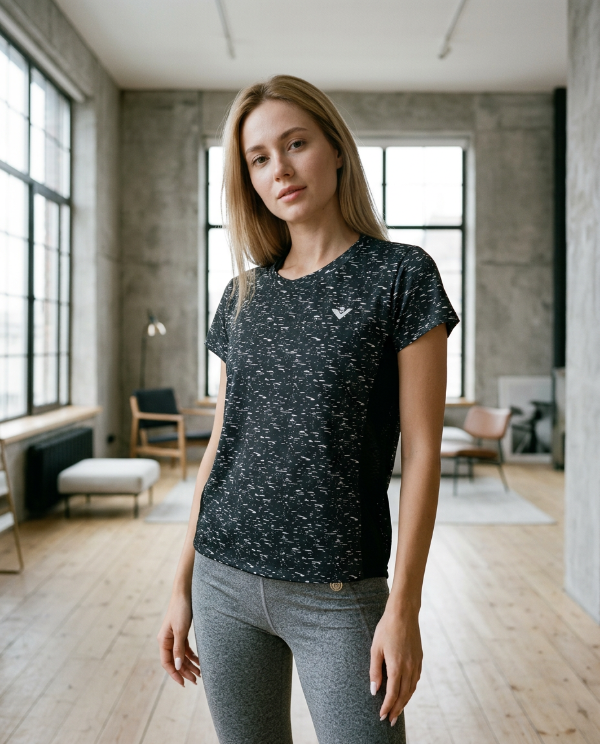 Producto - REMERA NINA ESTAMPA NEGRA - 0