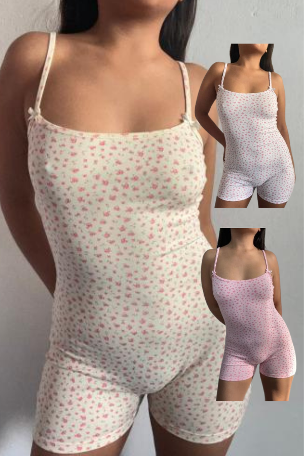 Producto - CATSUIT EMMA FLORADO