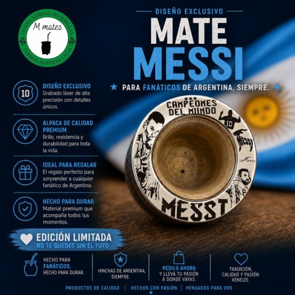 Producto - Mate Messi