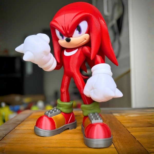 Producto - Figura Coleccionable Knuckles The Echidna Impresión 3D