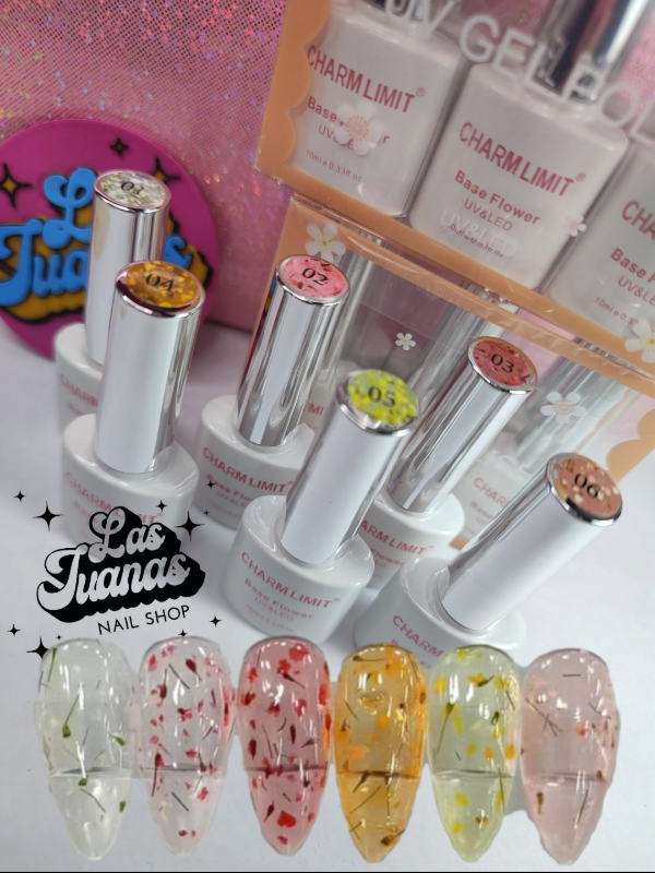 Producto - Colección Base Flower- Naturaleza muerta x6u Charm Límit