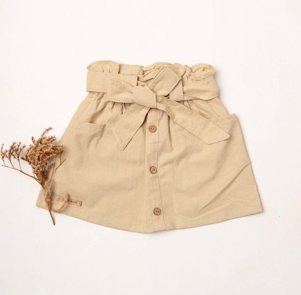 Producto - Pollera isaura arena