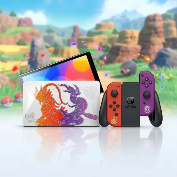 Producto - Nintendo Switch OLED Pokemon Scarlet/Violet Edition