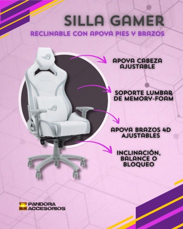 Producto - Silla Gamer Reclinable