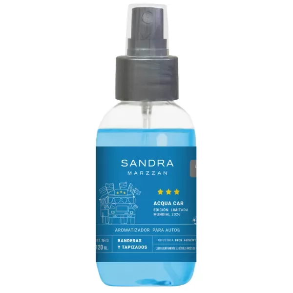 Producto - Aromatizador Edición Mundial para Auto Acqua Car 120 ml
