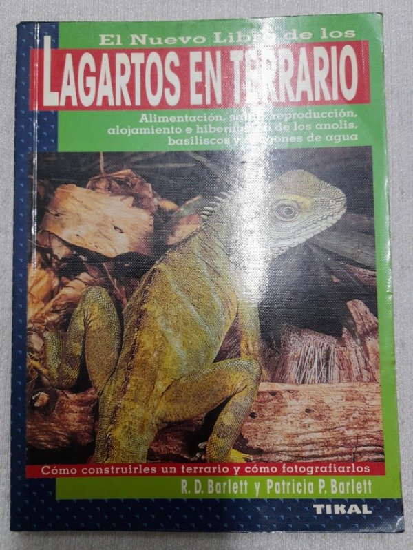 Producto - El Nuevo Libro De Los Lagartos En Terrario - Barlett - Tikal