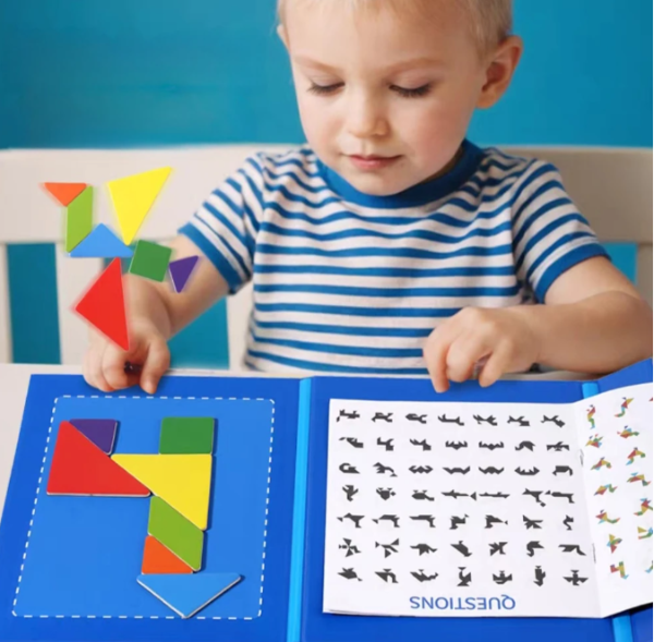 Producto - Juego Imantado de Maddera Tangram