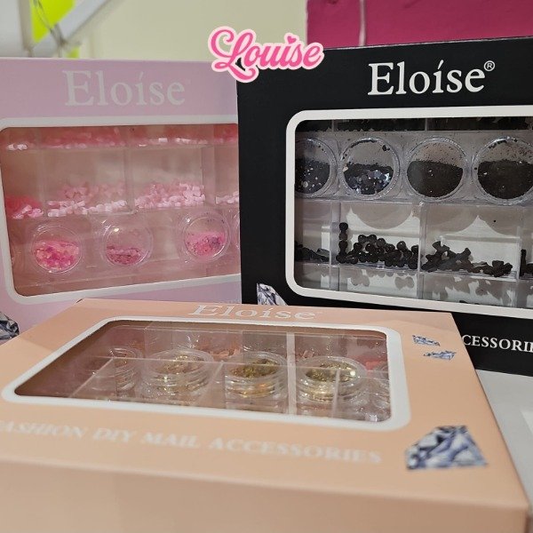 Producto - Set de deco glitter/charms - Eloise