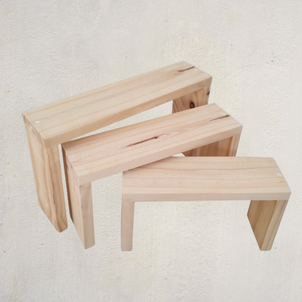 Producto - Set de escaleritas 9cm