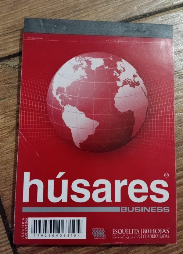 Producto - Block Esquelita Husares x 80 hojas microperforado