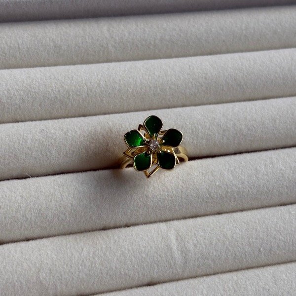Producto - Giratorio flor verde