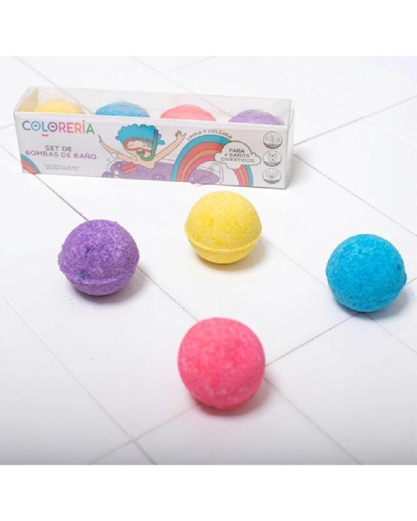 Producto - Set 4 bombas de baño