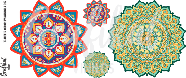 Producto - Transfer Color UV Mándala 002