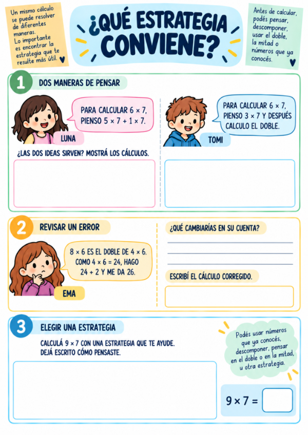 Producto - Multiplicación, división y resolución de problemas - 10