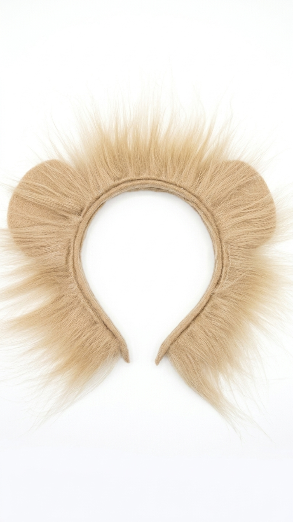 Producto - Vincha de león con melena de pelo - 2